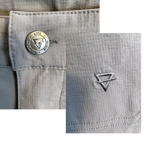 LIV Outdoor Pants Women's Sz XL Gray Casual Hiking Camping Life Integrity Earth - Picture 6 of 9